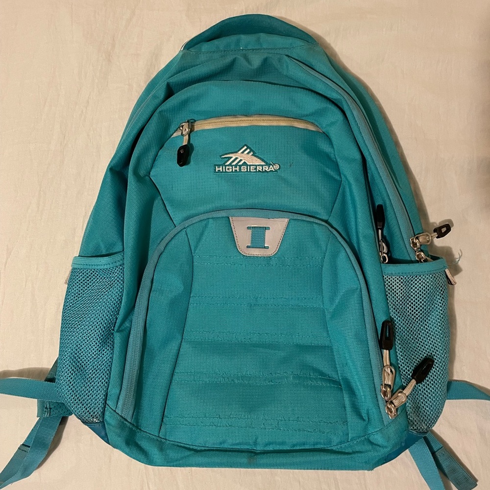 Teal High Sierra backpack
